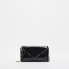 Bolsa de ombro única para mulheres, bolsa quadrada pequena, bolsa crossbody, bolsas prateadas, mini corrente, envelope, elegante na internet