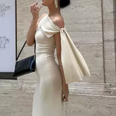 Justmery-vestido de noite sexy para as mulheres, cor sólida, sem mangas, colar redondo, slim fit, roupas de verão - comprar online