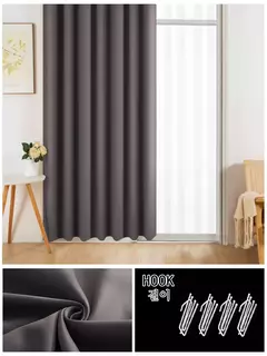 YanYangTian-Cortina Blackout para Decoração de Casa, Janela, Simples, Sólido, Mais grosso, Escuro, Sala de estar, Quarto na internet