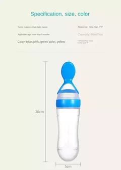 Baby Feeding Bottle com Fruit Chupeta Set, Toddler Spoon, Legumes frescos, Kids Feeder Supplies, 4Pcs