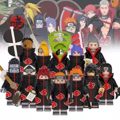 Naruto jogo de animação brinquedos periféricos boneca pequena Naruto Sasuke Sakura Kakashi Itacih Obito - Wolf Magazine