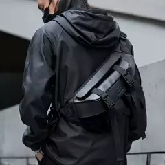Imagem do Bolsa Peito de Nylon Impermeável para Homens, Bolsa de Ombro Estilingue, Ciclismo, Esporte Diário, Ciclismo, Alta Qualidade, Tendência, Fit, 7.9 Polegada, iPad
