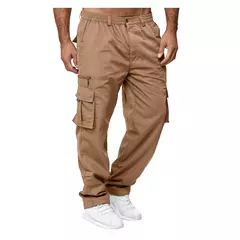 Calças de carga multi bolsos para homens, moletom casual, calças táticas militares, jogger baggy, tática na internet