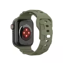 Pulseira de silicone para apple pulseira de relógio 49mm 45mm 41mm borracha 40mm 44mm 38mm 42mm para iwatch série 3 5 6 se 7 8 ultra banda - Wolf Magazine