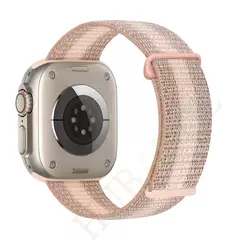 Correia de Nylon Loop para Apple Watch Band, Smart Belt Bracelet, iWatch Ultra, 40mm, 44mm, 45mm, 42mm, 41mm, 38mm, 49mm, 8, 7, 6, SE, 5, 4, 3 na internet
