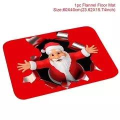 Decorações de Feliz Natal para Casa, Capacho De Alce, Ornamento De Ano Novo, Decoração De Festa De Natal, Natal Noel Rug, Presentes, 2024, 2025 - loja online