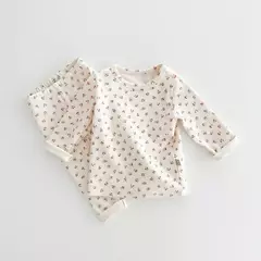 Conjunto de pijama de algodão puro para crianças, terno de pijama infantil, loungewear para meninos e meninas, 1-6 anos - comprar online
