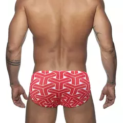 Calção de banho seca rápida masculina, maiô sexy, cuecas estampadas, calção triangular com copo, moda banho de cintura baixa, moda - Wolf Magazine