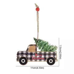 Árvore De Natal De Madeira Desktop Ornamento, Placa De Sinal De Papai Noel, Decoração De Natal Para Casa, Presente De Ano Novo, Feliz Natal, 2025 - Wolf Magazine