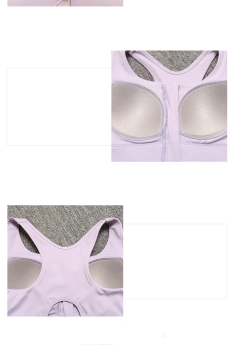 Sutiã esportivo reunido para mulheres, costas cruzadas, ajuste com zíper frontal, alta resistência, à prova de choque, sexy, treino, novo, 2024 - Wolf Magazine