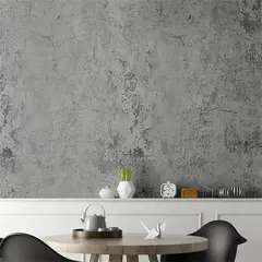 Papel de parede impermeável auto-adesivo, Adesivos de parede, Industrial, Cimento, Cinza, Loja de roupa, Sala Decoração, Vinil - loja online