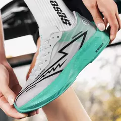 Imagem do Sapatilhas Full Palm Carbon Plate para homens e mulheres, tênis de corrida, corrida de maratona, amortecedor, esportes, tênis, treinamento, novo