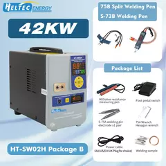 Heltec 21kw 12kw 36kw 42kw bateria portátil soldador de ponto automotivo capacitor ponto de armazenamento máquina de solda ferramentas eficientes