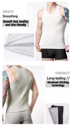 Colete masculino de algodão puro de quatro estações, camiseta fitness esportiva juvenil, blusa casual sem mangas de meia idade, camiseta camiseta camiseta curta - comprar online