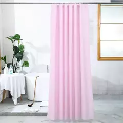 PEVA-Cortina de chuveiro do banheiro com ganchos, impermeável, espessamento, acessórios domésticos, 180x180cm na internet