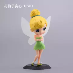 Disney kawaii q posket princesa tinker bell figura gk modelo brinquedos decoração do bolo moda boneca presentes casa ornamento presente de aniversário na internet