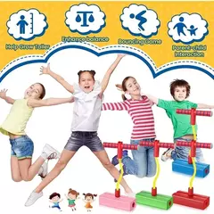 Sapo Jumping Sports Toy para Crianças, Crescer Mais Alto, Equilíbrio, Indoor e Outdoor, Equipamentos de Exercício, Saltando Som, Fitness, Meninos e Meninas - loja online