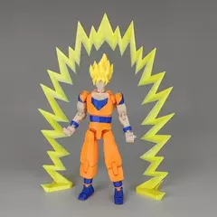 3d impresso dragon ball goku saiyan anime multi-articulado shapeshift brinquedos figuras de ação manequim modelo super-heróis ornamentos - loja online