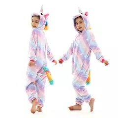 Children Stitch Pijama de flanela, Unicórnio Kigurumi Onesies, Blanket Sleepers, Kigurumi, Crianças, Meninos, Meninas, Bebê, Inverno