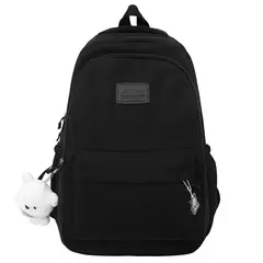 Mochila de faculdade impermeável de alta capacidade para meninas, bolsa de livro de viagem fofa, bolsa para laptop feminina, senhora, moda, nova - Wolf Magazine