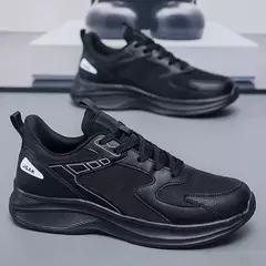 Tênis leve casual masculino, tênis de corrida respirável, tênis antiderrapante para esportes, tênis confortável, Aldrin
