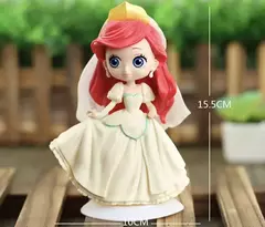 Imagem do Disney q posket jasmim princesa branca de neve belle ariel cinderela anna elsa mulan tinkerbell bolo topper presente das crianças