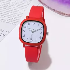 Relógio de Pulso Quartzo de Silicone feminino, Pulseira Casual, Relógio Simplicidade, Marca Original, Presente para Senhoras, Nova Moda na internet