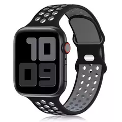 Bracelete Sport para Apple Watch, Bracelete de Silicone, iWatch Series 9, 8, SE, 7, 3, Ultra 2, 49mm, 40mm, 41mm, 42mm, 44mm - loja online