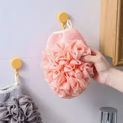 Lados Duplos Luvas De Banho Portátil, Chuveiro Esfoliante Esponja, Body Scrubber, Escova De Limpeza Corporal, Massagem Mesh, Ferramenta De Banho, 1Pc - Wolf Magazine