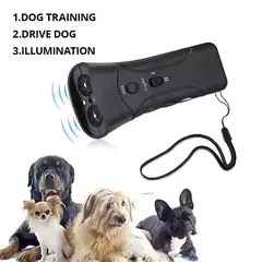 1pc Dog Repeller LED Ultrasonic De Cães Dispositivo Anti Barking Laser Dog Repeller Dispositivo De Treinamento