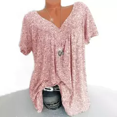 Camiseta comprida sem mangas solta feminina, pijamas com decote em v, tops femininos, moda estampada floral, colete casual sexy, camiseta de verão - comprar online