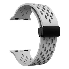 Imagem do Pulseira de silicone para Apple Watch Band, 49mm, 45mm, 44mm, 42mm, 40mm, 41mm, 38mm, pulseira para iWatch Series 9, 8, SE, 7, 6, 5, 4, 3, ultra 2