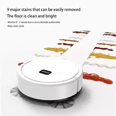 Xiaomi-Robô Varrição Inteligente, Mini Aspirador Silencioso, Escova Mop Sweep, Máquina de limpeza multifunções 3 em 1 para casa na internet