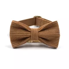 Conjunto de arnês e coleira para cães de veludo marrom, designer de luxo, coleira personalizada para cães pequenos e grandes, conjunto de chumbo para caminhada com saco de cocô