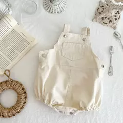 Primavera e outono bebê recém-nascido meninos e meninas cowboy sem mangas macacão crianças onepiece moda roupas de bebê - comprar online