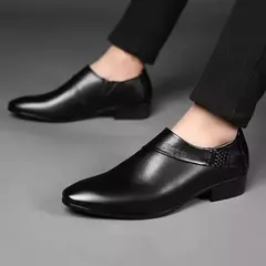 Sapatos de couro de luxo masculino, vestido formal, sapatos Oxfords masculinos, casual de negócios, festa de casamento, trabalho de escritório, masculino, plus size - comprar online