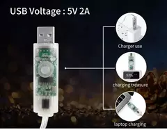Smart Bluetooth LED String Fairy Lights, Dreamcolor RGB Lights, guirlanda para o ano novo, decoração do casamento, USB, 5V, WS2812B - comprar online