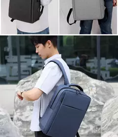 Mochila simples e elegante, mochila multifuncional de grande capacidade para deslocamento, viagens de negócios, bolsa para computador de estudante-ll na internet