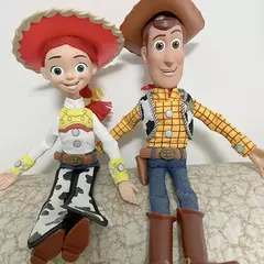 Quente 40cm disney pixar toy story woody figuras de ação inglês filme som personagem boneca pano cowboy presente aniversário para crianças na internet