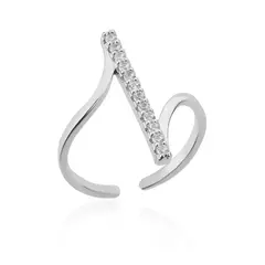 Anéis geométricos de zircônia para mulheres, cor dourada, aço inoxidável, abertura, luxo, festa de casamento, estética, presente, femme 2024 - loja online