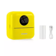 Mini impressora térmica portátil com Bluetooth, impressora sem fio, compatível com Android e iOS - comprar online