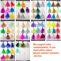 Boa de penas de avestruz de 1 metro, 3 6 8 10 15 camadas, guarnição de avestruz real natural para fantasia de halloween, vestido de festa de casamento, decoração xale na internet