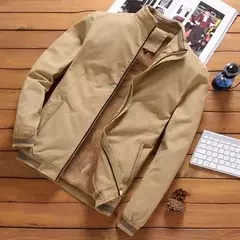 Outono e Inverno Espessurado Quente Windbreaker Homens Piloto Jaqueta Jaqueta Dos Homens Jaqueta De Lã Casaco De Beisebol Militar Dos Homens 5XL - Wolf Magazine