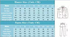 Ternos casuais slim fit masculinos para casamento, lapela de pico, smoking masculino do noivo, traje masculino, 2 peças - loja online