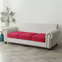 Sofá de pelúcia antiderrapante Slipcover, capa de sofá elástica para quarto, escritório, sala de estar, decoração de casa, sofá, protetor de móveis, 1pc - comprar online