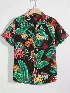 Camisa de praia de manga curta masculina, estampada flores 3D, tops respiráveis, festa ao ar livre, verão, novo, S-5XL, 2022 na internet