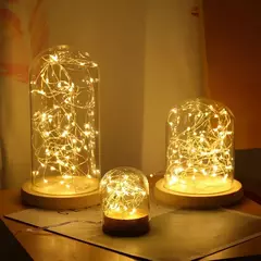 Luzes De Fadas A Bateria Operado Centerpiece Do Casamento Decorações De Mesa Festa De Natal Fio De Cobre String Luzes Alimentado Por Bateria na internet