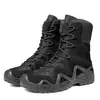 Botas táticas de combate impermeáveis masculinas, Botas de tornozelo para caminhadas ao ar livre, Escalada botas de combate
