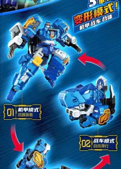 MiniForce Penta X Ranger Transformação Robô Bot REX KAISER Modelo Mini Força Deformação Combinador Figura de Ação Brinquedos Presente na internet