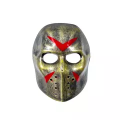 Truque horror magro máscara sem rosto cosplay crânio monstro demônio assassino carnaval purim festa traje adereços - comprar online